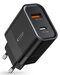 Tech Protection 30-Watt-USB-Ladegerät mit 2 Anschlüssen, schwarz