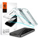 Spigen GlastR EZ Fit iPhone 15 Pro Glas-Displayschutzfolie, 2er-Pack