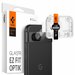Spigen Optik.TR EZ Fit Pixel 8A Kameralinsen-Schutzfolie, 2er-Pack