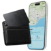 Nomad Tracking Card V2 Air Find My Tracker, schwarz