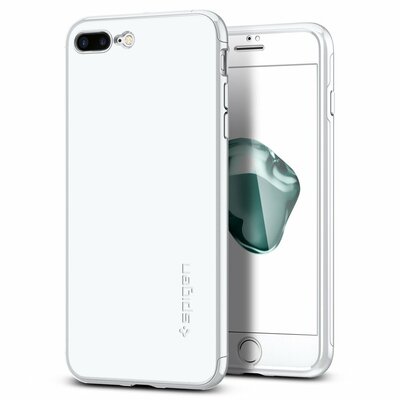 Spigen Thin Fit 360 iPhone 7 Plus hoes Wit