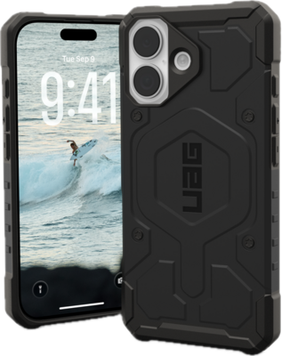 UAG Pathfinder MagSafe iPhone 17 hoesje zwart