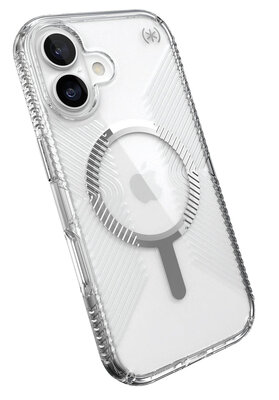 Speck Presidio Perfect Clear Clicklock iPhone 17 hoesje transparant