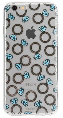 FLAVR iPlate iPhone SE 2022 / 2020 / 8 / 7 hoesje Diamant