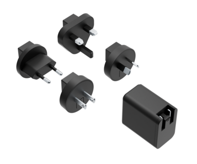 mophie speedport 40 watt reis oplader met reisstekkers