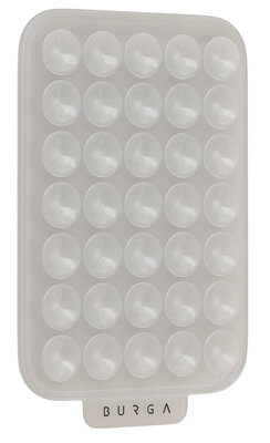 Burga StickPad zuignap houder grijs