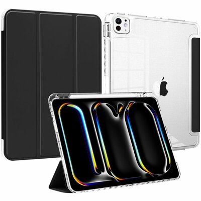 Tech Protection Hybrid Pencil iPad Pro 13 inch hoesje zwart