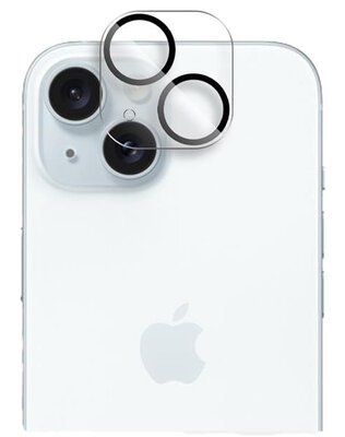 TechProtection iPhone 15 / iPhone 15 glazen&nbsp;camera lensbeschermer.
