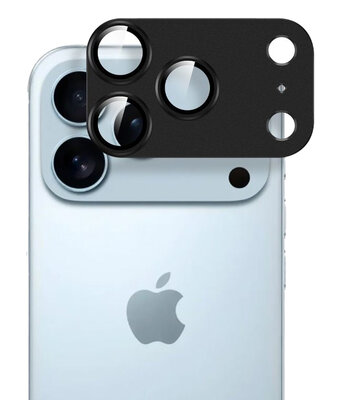 TechProtection FullCam iPhone 17 Pro camera protector zwart