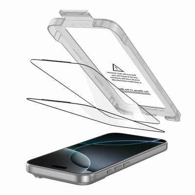 TechProtection Quick Set iPhone 17 screenprotector 2 pack