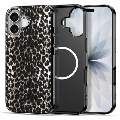 TechProtection MagSafe iPhone 17 hoesje lepoard