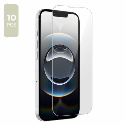 TechProtection iPhone 17e / iPhone 16e glazen screenprotector 10 stuks