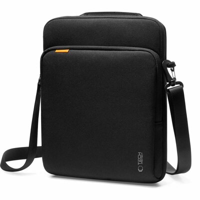 TechProtection Defender XD MacBook 15 / 16 inch sleeve laptop tas zwart