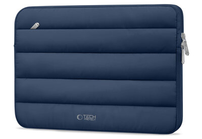 TechProtection Fluffy MacBook 13 / 14 inch sleeve blauw