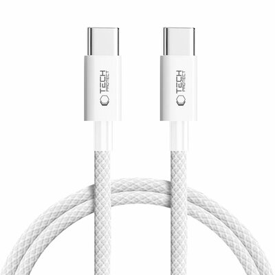TechProtection Boost USB-C naar USB-C&nbsp;kabel 200 cm wit