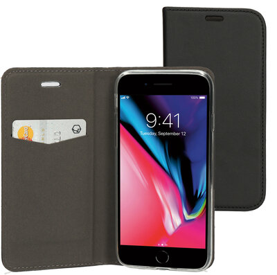 Mobiparts Book iPhone 6/6S hoesje Zwart