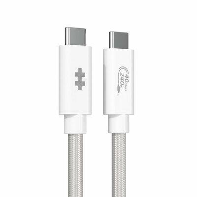HyperDrive USB 4 kabel 1,2 meter wit