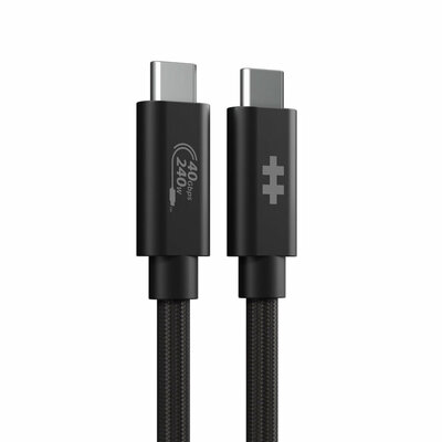 HyperDrive USB 4 kabel 1,2 meter zwart