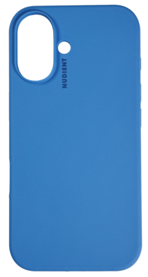 Nudient Base Case iPhone 16 Plus hoesje blauw
