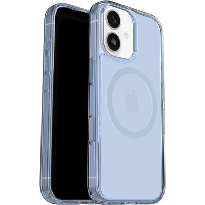 OtterBox Symmetry MagSafe iPhone 17 hoesje blauw