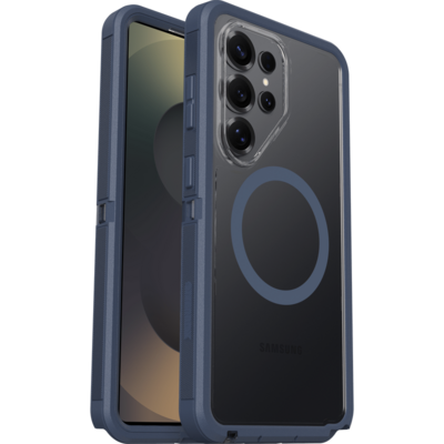 Otterbox Defender Pro XT MagSafe Galaxy S26 Ultra hoesje transparant blauw