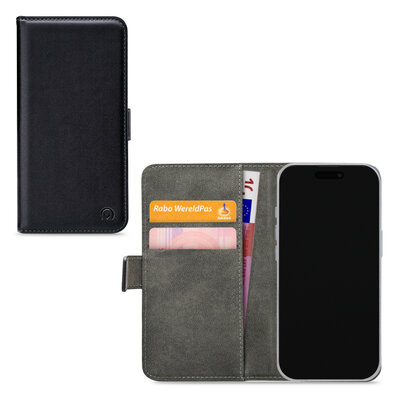Mobilize Classic Gelly Wallet iPhone 17 Pro hoesje zwart