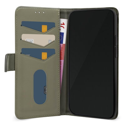 Mobilize Premium Gelly Wallet iPhone 17 Pro hoesje groen