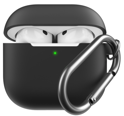 Keybudz Elevate AirPods 4 hoesje zwart