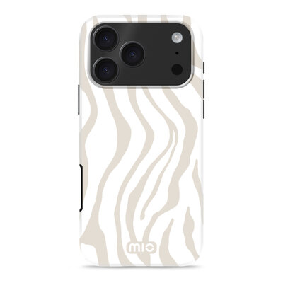MIO MagSafe iPhone 17 Pro hoesje Sandy Zebra