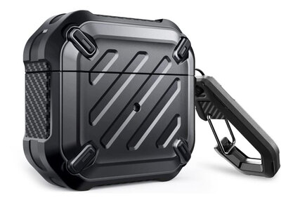Supcase Unicorn Beetle AirPods 3 hoesje Zwart