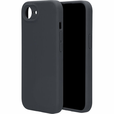 Mobiparts silicone iPhone 17e / 16e hoesje grijs