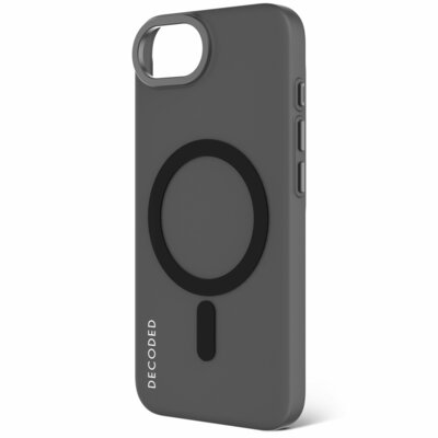 Decoded transparante MagSafe backcover iPhone 17e / 16e hoesje zwart