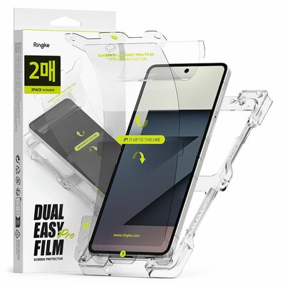 Ringke Dual Easy Pro Galaxy Z Flip 7 screenprotectors 2 pack