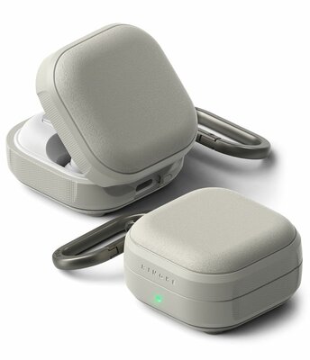 Ringke Onyx MagSafe Galaxy Buds 4 / Galaxy Buds 4 Pro hoesje beige
