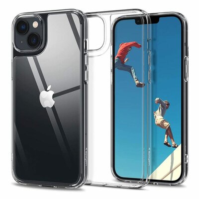 Spigen Quartz Hybrid iPhone 14 Plus hoesje transparant