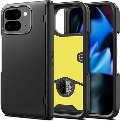 Spigen Slim Armor Pro Pixel 9 Pro Fold hoesje zwart
