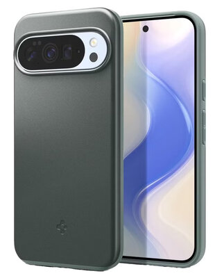 Spigen Thin Fit MagSafe Google Pixel 10 Pro XL hoesje groen