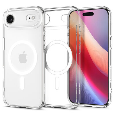 Spigen Ultra Hybrid MagSafe iPhone 17 Air hoesje wit