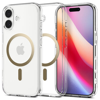 Spigen Ultra Hybrid MagSafe iPhone 17 hoesje goud