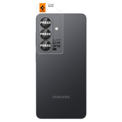 Spigen Glas.tR EZ Fit Optik Pro Galaxy S26+ Plus camera beschermer zwart 2 pack
