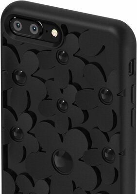 SwitchEasy Fleur iPhone 7 Plus hoesje Zwart