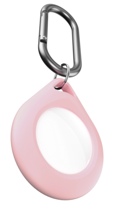 KeyBudz Secure Dock AirTag hanger roze 2 pack