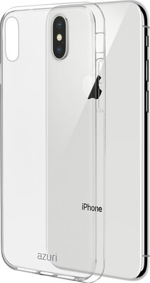 Azuri TPU iPhone XS Max hoesje Clear