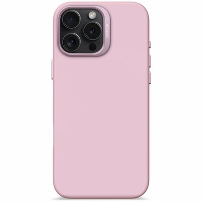 Decoded siliconen MagSafe iPhone 15 Pro Max hoesje roze
