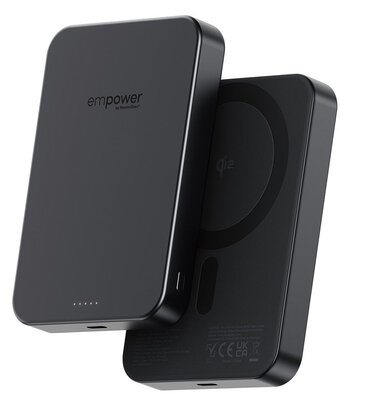 PanzerGlass empower MagSafe Powerbank 10000 mAh zwart