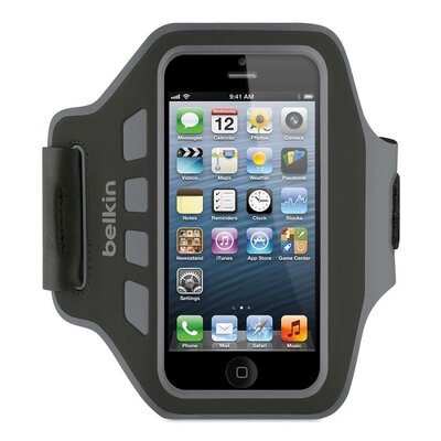 Belkin EaseFit Sport-Armband f&uuml;r iPhone 5, schwarz