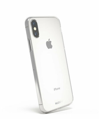 Nudient Thin Case Glossy iPhone XS hoesje Doorzichtig