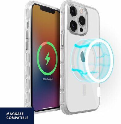 LAUT Crystal Matter MagSafe iPhone 13 Pro Max hoesje Transparant