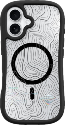 LAUT Pop Adventure iPhone 16 hoesje zwart