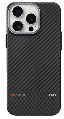 LAUT Kev Protect iPhone 16 Pro hoesje zwart